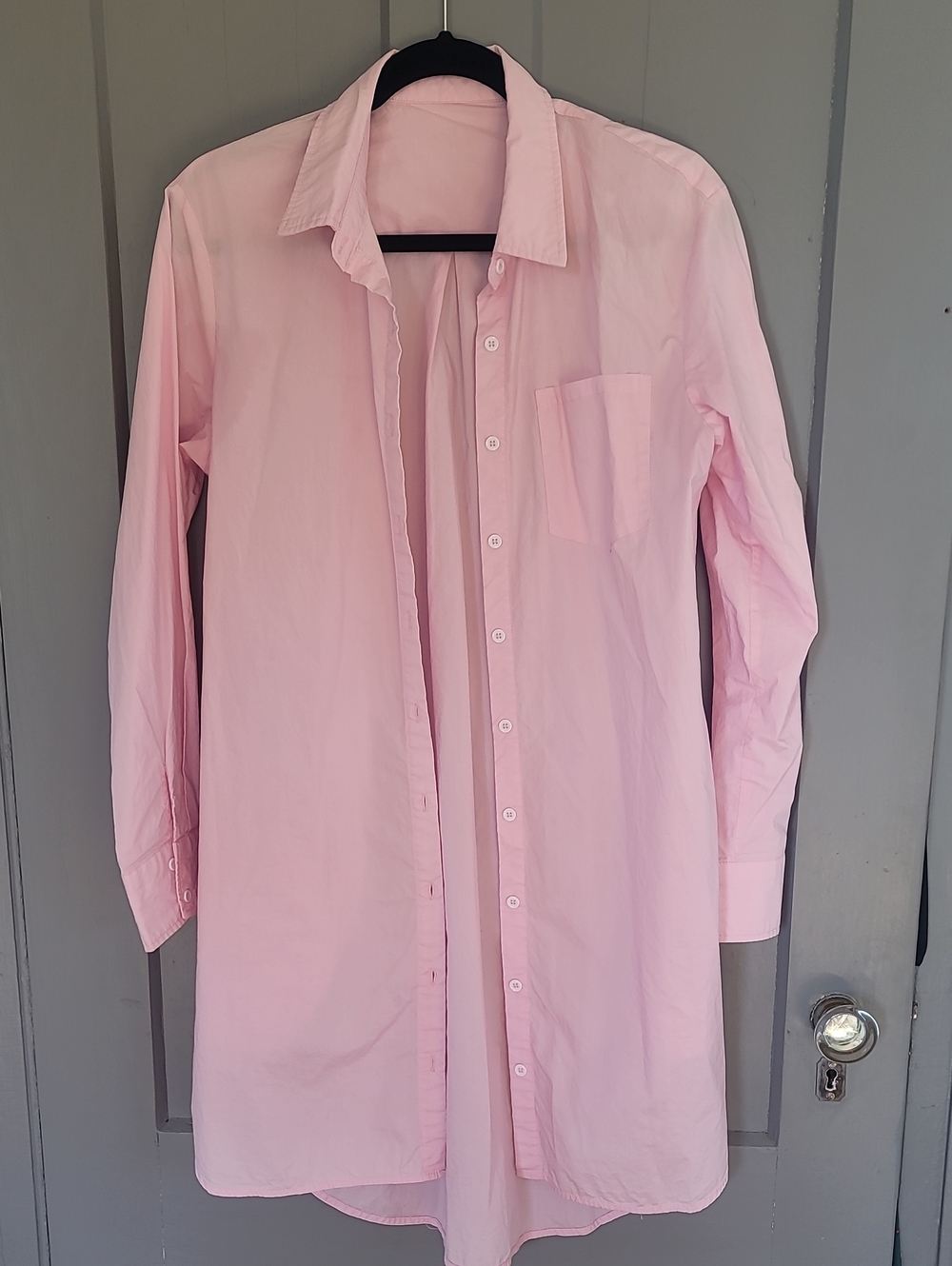 Long Sleeve Light Pink Dress Shirt